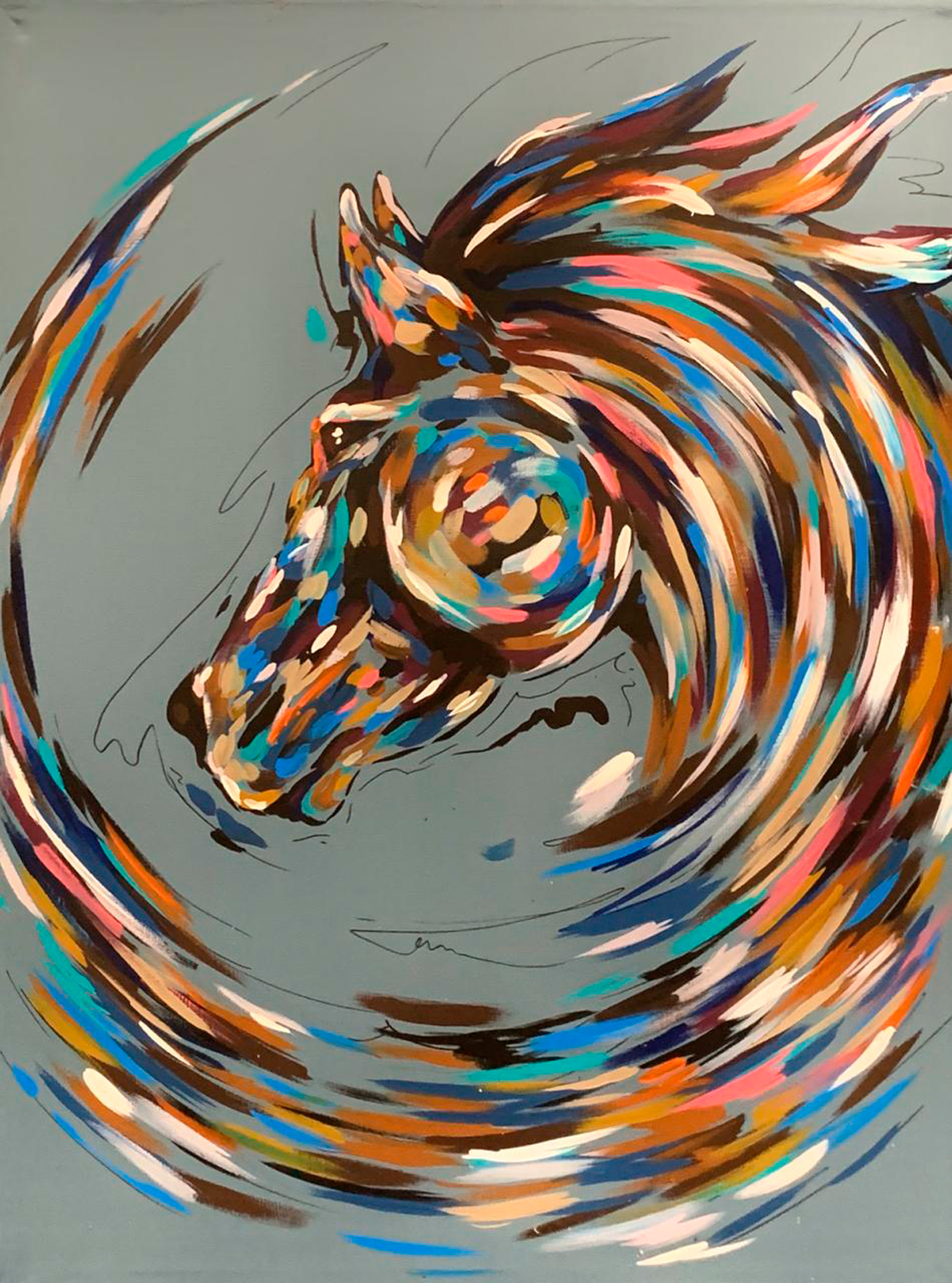 SPIRAL HORSE